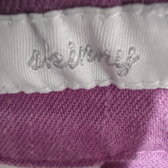 SEVEN7 PASTEL PURPLE SKINNY JEANS WOMEN'S SIZE 6 - Picture 6 of 9